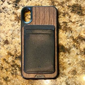 iPhone X magnetic Mous phone case and wallet